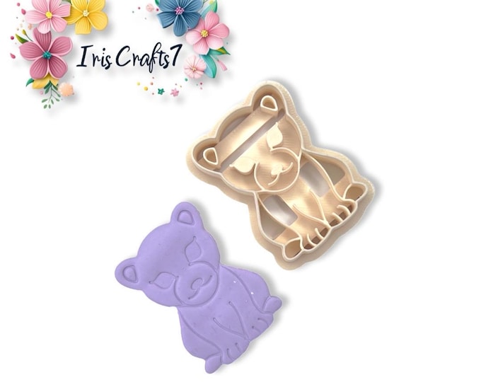 Baby Jaguar Polymer Clay Cutter - Earring Tools
