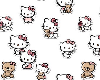 Kitten image transfer paper -Clay transfer paper - Clay tools - Magic transfer paper