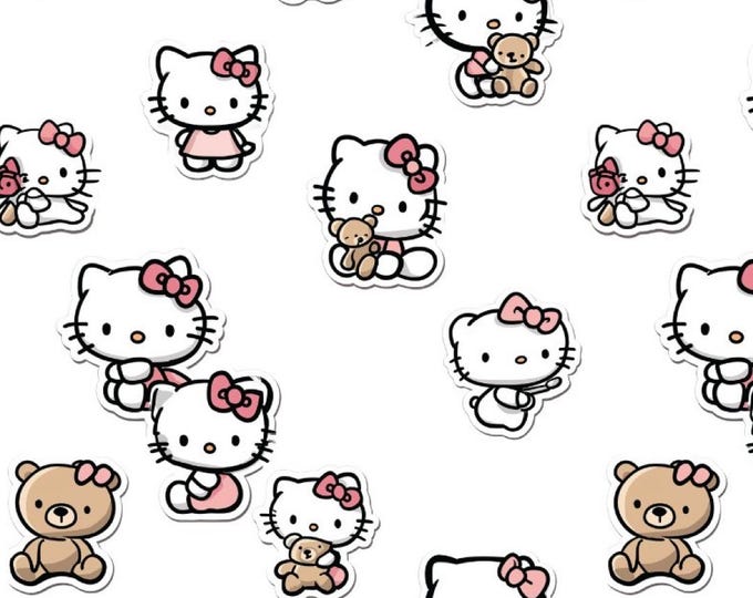Kitten image transfer paper -Clay transfer paper - Clay tools - Magic transfer paper