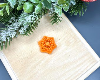 Snowflake 17 Polymer Clay Cutters - Handmade Earrings - Ceramic tools - Christmas Jewellery