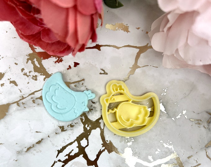 Clay cutters Chick 5| Easter earrings| Ceramic tools| Polymer clay cutter