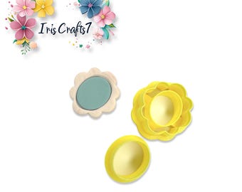 Frame With Line Polymer Clay Cutter for Earrings Jewelry Tool