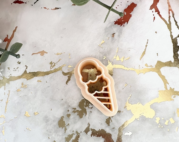 Clay cutters ice cream| Polymer clay cutters| Clay tools| Earrings cutters| Jewellery tools| Ceramic cutters