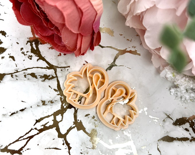 Clay cutters Swan Set| Polymer clay cutters| Ceramic tools| Clay tools