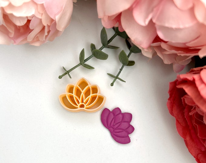 Clay cutters Lotus 2| Polymer clay cutters| Jewellery tools| Ceramic tools| Clay tools