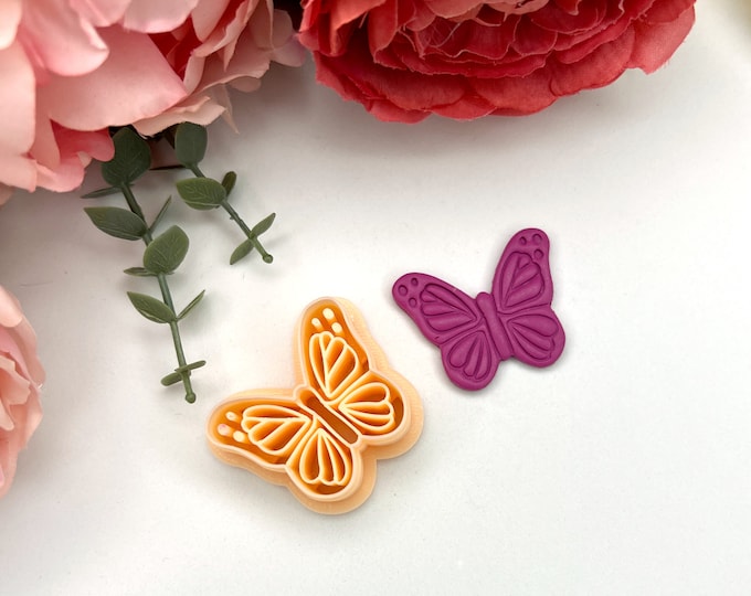 Clay cutters Butterfly 5| Polymer clay cutters| Ceramic tools| Clay tools| Jewellery tools