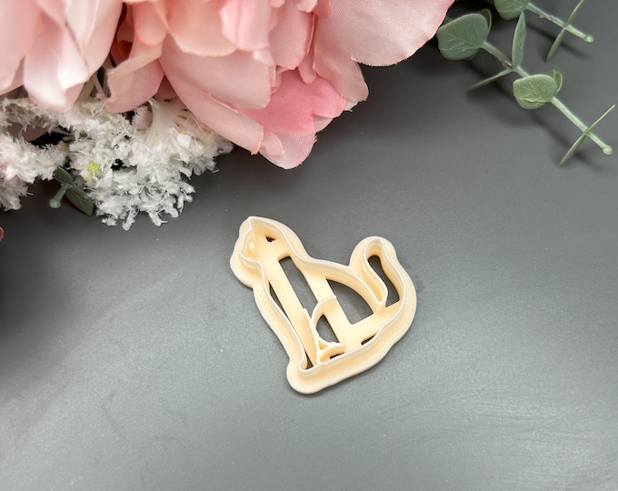 Cat 6 Polymer Clay Cutters_ Earring Making_ Ceramic tools_ Handmade Jewellery