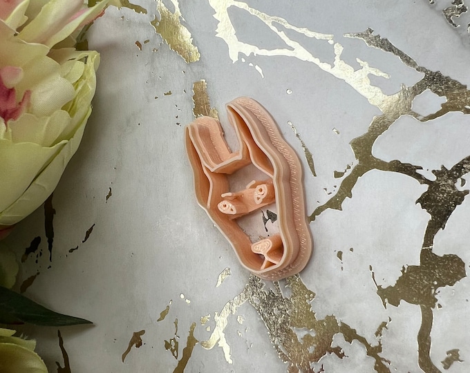 Dobermann polymer clay cutter