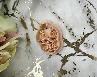 Chick 4 polymer clay cutter