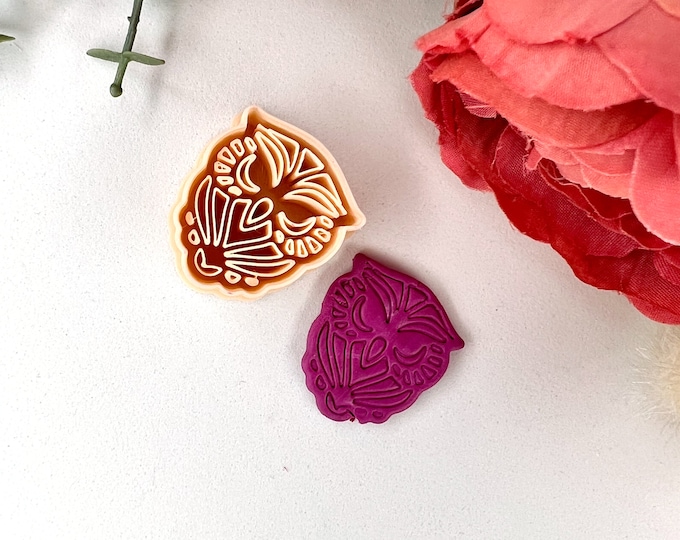 Clay cutters Owl 5| Polymer clay cutters| Ceramic cutters| Jewellery tools| Clay tools