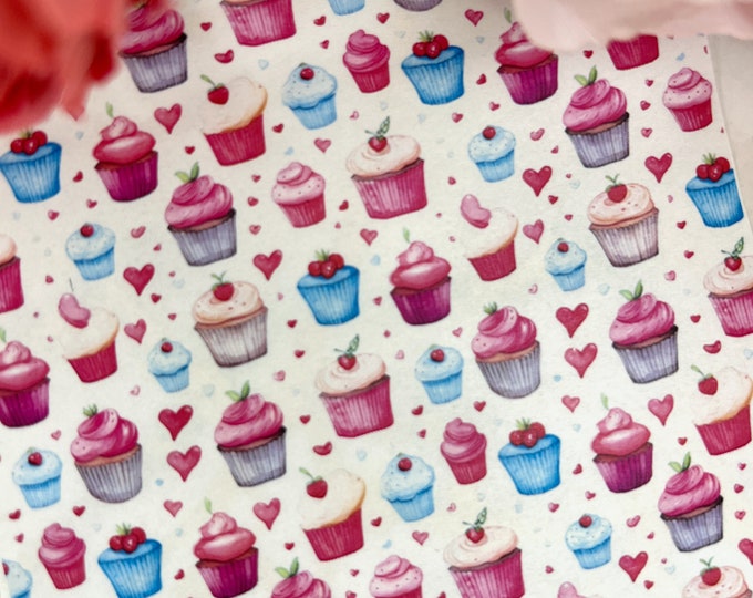 Valentine 1 transfer paper for polymer clay| Clay tools| Magic transfer paper