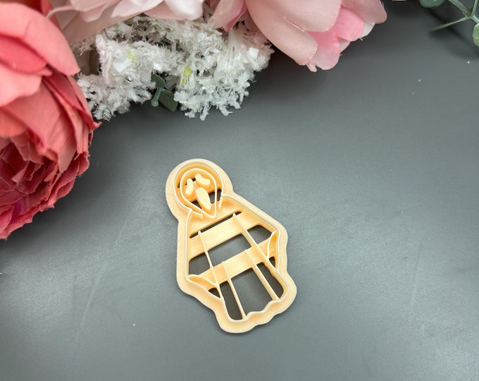 Scream 2 Polymer Clay Cutter_ Halloween Earrings_ Ceramic tools_ Handmade Jewellery_ Clay Cutters