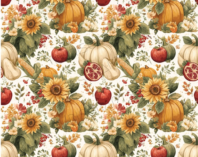 Harvest 1 Transfer Paper for Polymer Clay – Fall Leaf Image Sheet – Water-Soluble Paper for DIY Earrings & Crafts