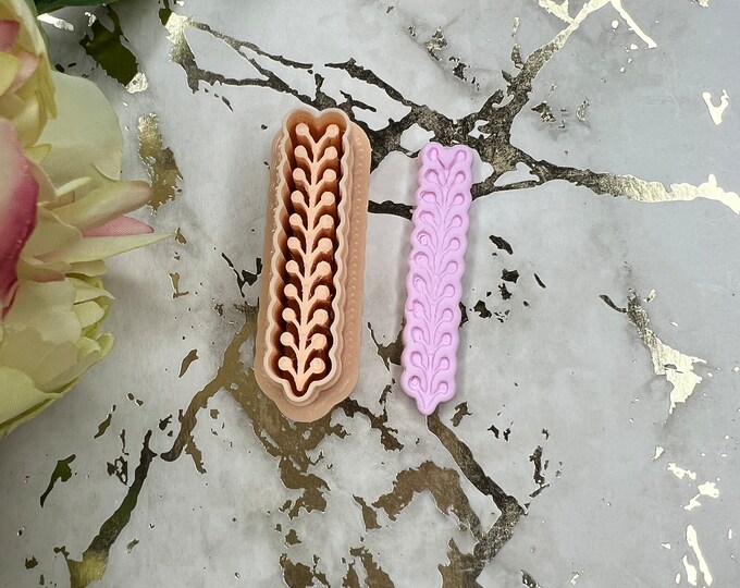 Christmas Garland 2 Polymer Clay Cutters – Earrings Clay Cutter Tools for Holiday Crafts & DIY Decorations