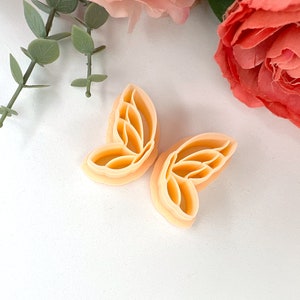 Clay cutters half butterfly 2| Polymer clay cutters| Clay tools| Ceramic cutters| Jewellery tools