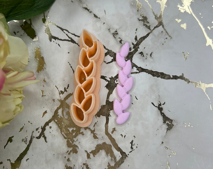 Vine polymer clay cutter / earrings clay cutters