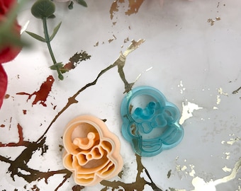 Gingerbread Boy 3 Polymer Clay Cutter Christmas Earrings Tool