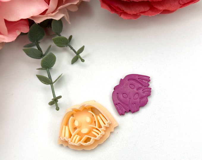 Clay cutters Maltese| Polymer clay cutters| Embossed cutter| Ceramic tools| Earring making