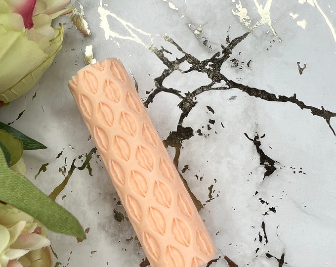 Polymer clay texture roller 35 lips