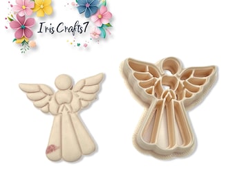 Angel No. 4 Polymer Clay Cutter for Jewellery and Earring Making | Christmas Craft Tool
