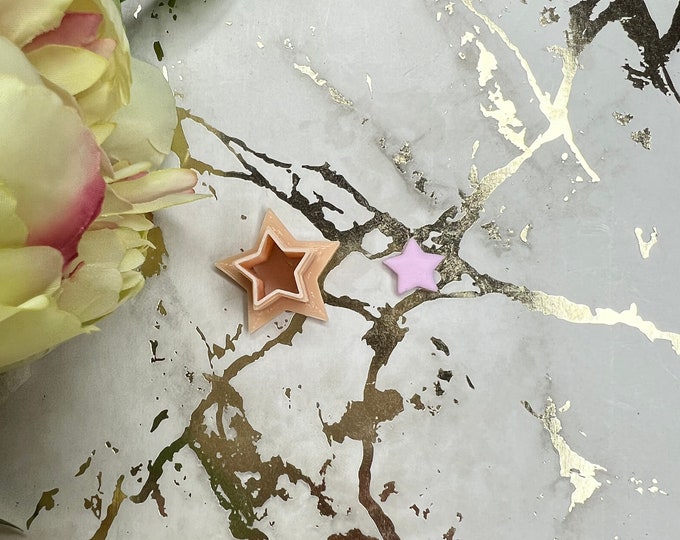 Star 1 polymer clay cutters / christmas cutters