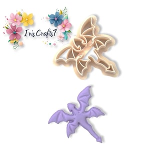 Dragon 5 Polymer Clay Cutter for Earring Making - Creative Craft Tool