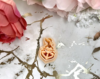 Grinch 2 Polymer Clay Cutter Christmas Earring Jewelry Tool