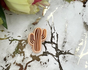 Cactus polymer clay cutter / earrings cutter