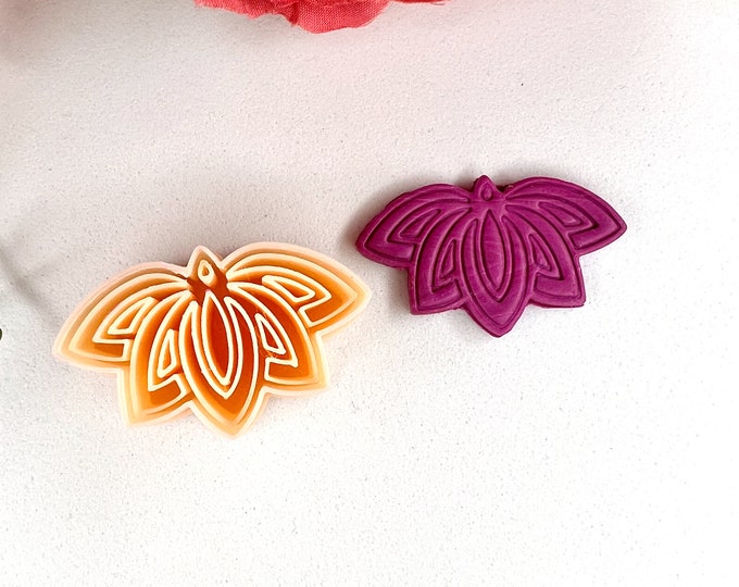 Clay cutters Lotus 4| Polymer clay cutters| Ceramic cutters| Clay tools| Jewellery tools