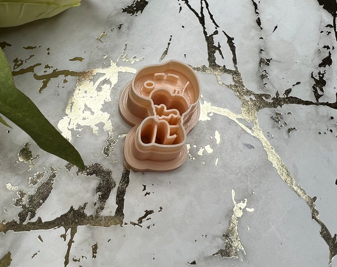 Cute Dog polymer clay cutter