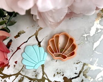 Shell 3 clay cutter| Ceramic tools| Clay tools| Polymer clay cutters