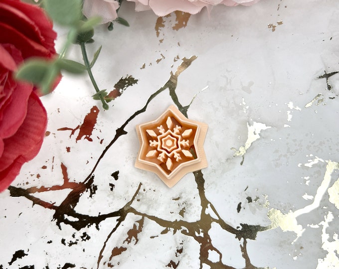 Clay cutters Snowflake 5| Polymer clay cutters| Christmas Earrings| Clay tools| Ceramic tools