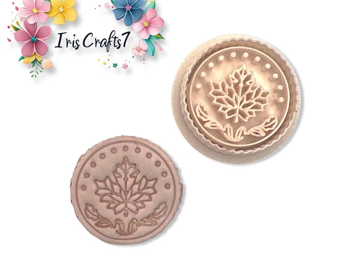 Maple Leaf Ornament Polymer Clay Cutter – Autumn Earring Making Tools – Fall Cookie Cutter for DIY Crafts