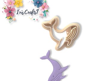 Whale 4 Polymer Clay Cutter - Earring Tool