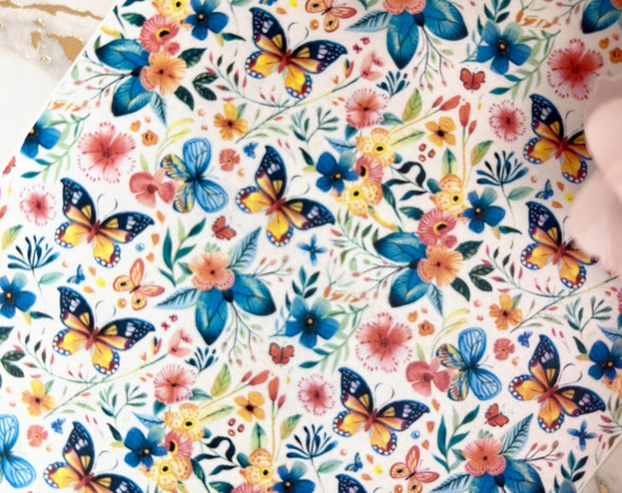 Butterfly 3 image transfer paper for polymer clay| Clay tools
