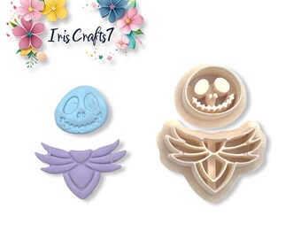 Jack 2 Polymer Clay Cutter - Halloween Earrings