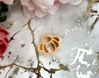 Clay cutters Flower 22| Embossed earrings| Ceramic tools| Polymer clay cutters| Metal clay