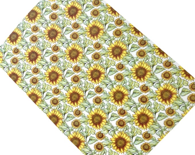 Sunflower 4 Transfer Paper for Polymer Clay - Water soluble paper