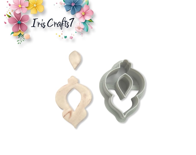 Christmas Ornament No 6 Polymer Clay Cutter for Earrings Jewelry Tool