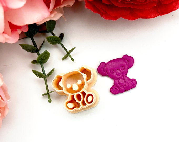 Clay cutters Koala| Polymer clay cutters| Ceramic tools| Jewellery tools| Clay tools