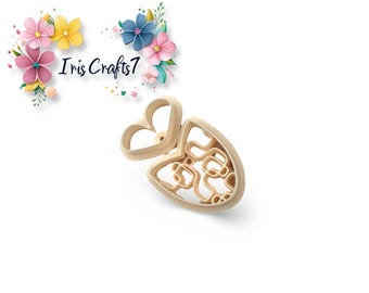 Polymer Clay Cutters Set - Boho Combo 5 Tools for Handmade Earrings & Crafting, Unique Designs, Lightweight and Durable