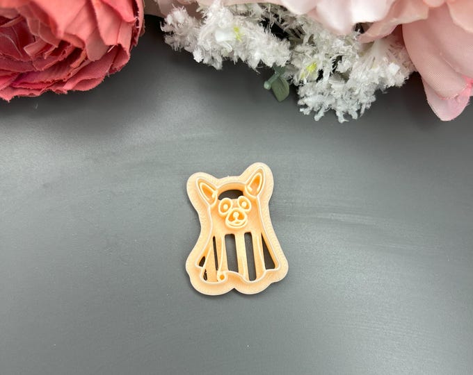 Ghost Dog 2 Polymer Clay Cutters_ Halloween Jewellery_ Ceramic Tools_ Handmade Earrings