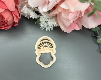 Mushroom Ghost 3 Polymer Clay Cutter Halloween Earrings Jewelry Tool