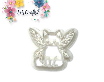 Fox Butterfly Polymer Clay Cutter for Handmade Earring Making, Craft Supplies, Jewellery Tools