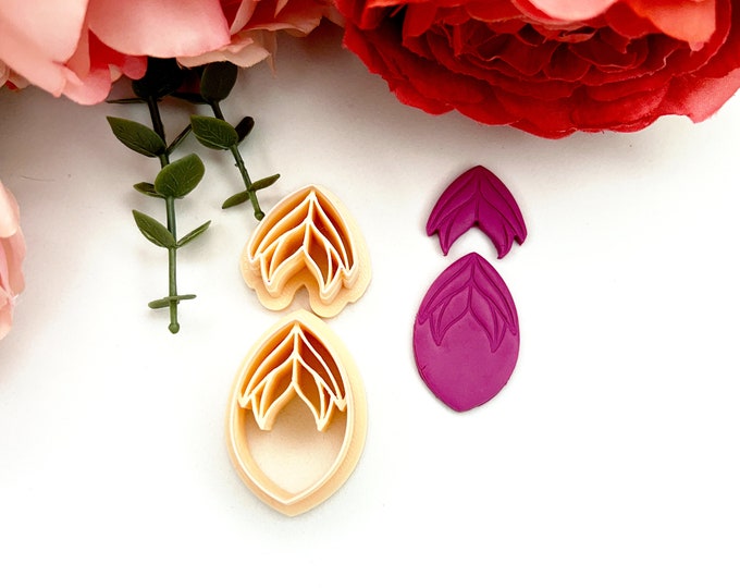 Flower 19 clay cutters| Polymer clay cutters| ceramic tools| Clay tools