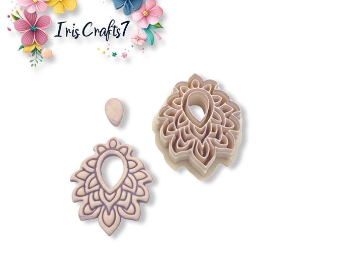 Indian Style Polymer Clay Cutter - Earring Making - Ceramic Tools