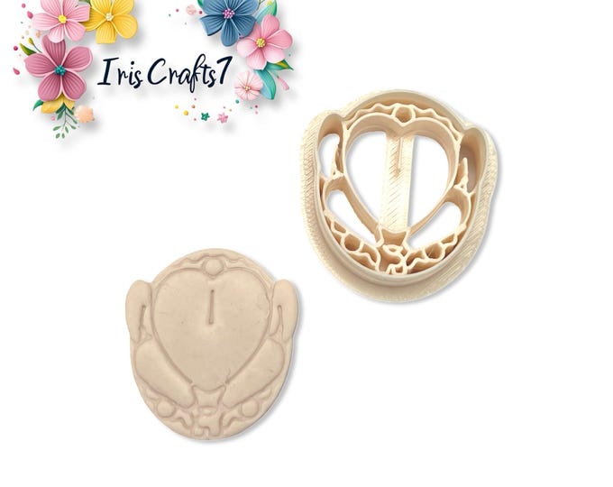 Cooked Turkey Polymer Clay Cutter – Thanksgiving Dinner Clay Tool for Earrings, Holiday Jewellery Making & DIY Crafts