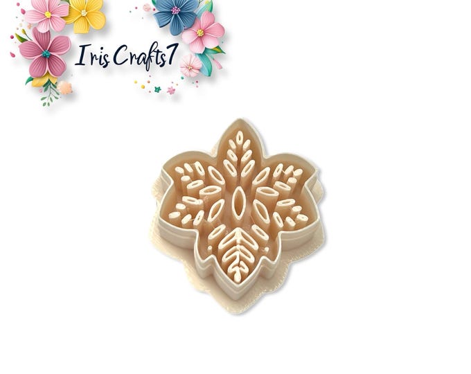 Ornate Leaf Polymer Clay Cutter for Handmade Earring Making, Jewellery Tools
