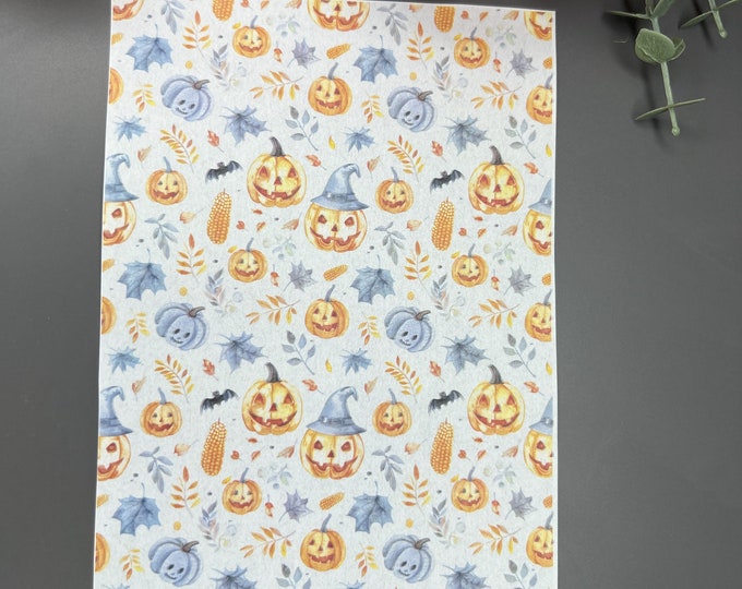 Halloween 3 image transfer paper_ Clay tools_ Polymer clay transfer_ Magic transfer paper