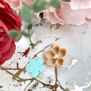 Clay cutters Flower 8| Polymer clay cutters| Earring making| Ceramic tools